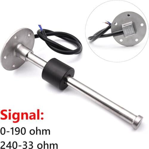 Marine Boat Yacht Fuel Level Gauge Sensor 300mm 350mm 400mm 450 mm Fuel Sender Unit Boat Car Oil Liquid Tank Fuel Level Sensor