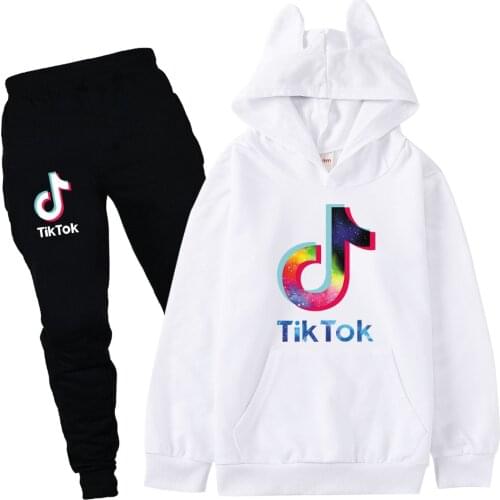 Kids for Girls Birthday Clothing Boys Children Long Sleeve Sport Suits Hoodies Tops +Pants Sets