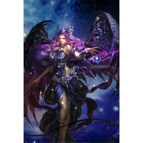 Woman Constellation Printed Canvas 11CT Cross Stitch Full Kit Embroidery DMC Threads Knitting Needlework Craft Promotions
