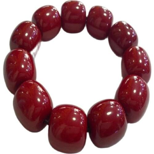 Chinese Amber beeswax bangle Elastic Bracelet Woman bangle