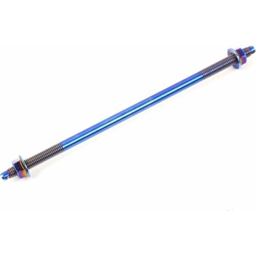 Motorcycle electric car modified parts Front Wheel Axle M10/12 x 220/250/280mm For Suzuki Honda Yamaha RSZ