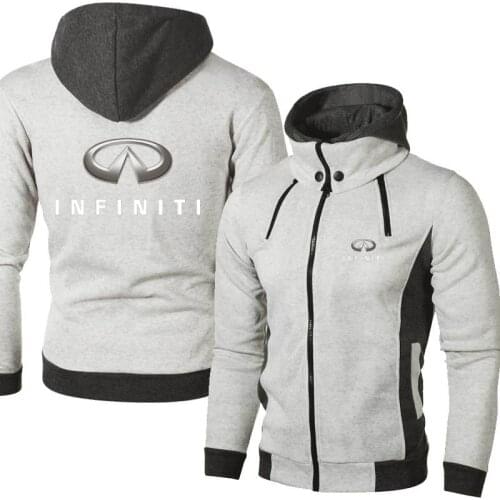 2021 New Spring Autumn Mens Infiniti Logo Hoodies Outdoor Casual Male Jackets Warm High Quality Harajuku Sweatshirts