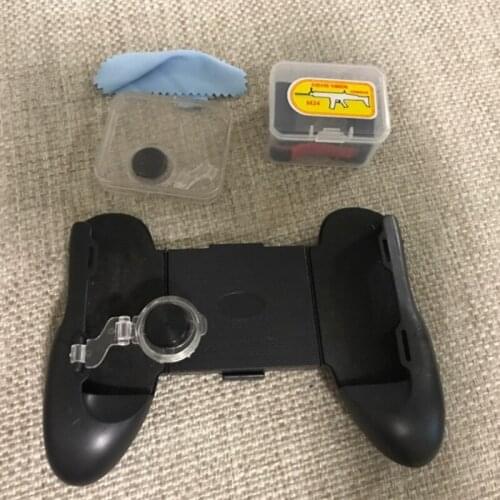New PUBG Mobile Game Controller Joypad + Quick Fire Button L1R1 Trigger Handle Grip For IPhone Andriod Phones Gamepad