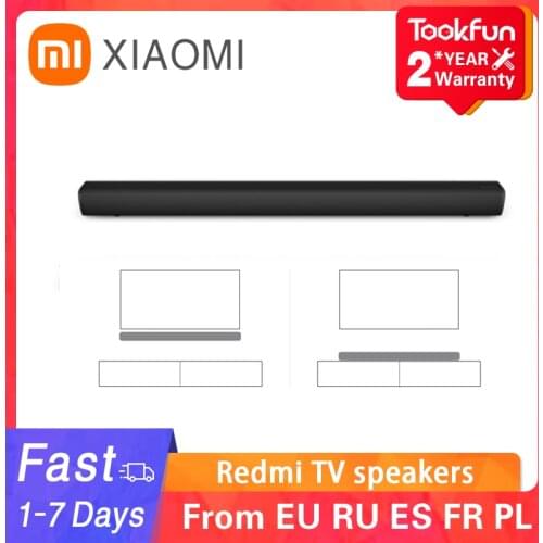 New Xiaomi Redmi Sound Bar TV Speaker 30W Bluetooth 5.0 PC Theater Aux 3.5mm Wired and Wireless Home Surround SoundBar Stereo