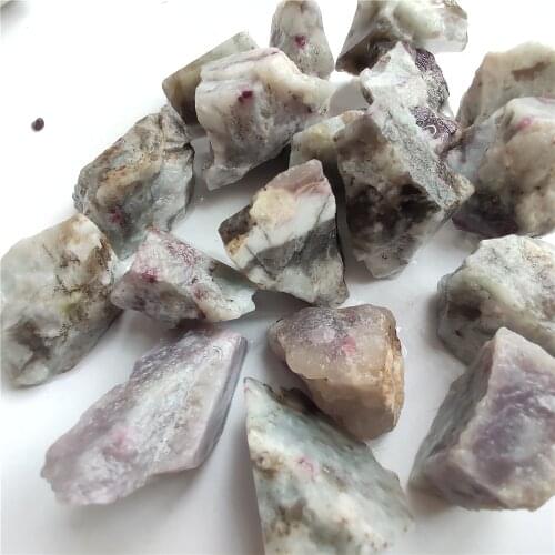 Natural Pink Tourmaline Crystal Mineral Association Rough Stone Specimen Crystal Rock Stones Rare Original Mineral Gift Box