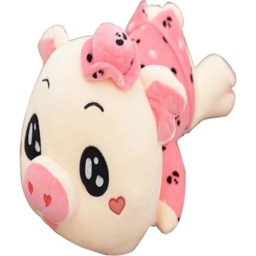 Gift love pig creative plush toy cute pig doll child pillow doll Couple pig figurine plush toy