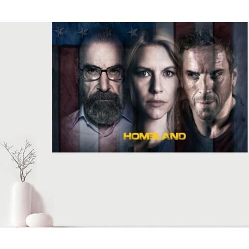 Homeland Season Style Posters Wall Art Decor Picture Modern Home Decor Room Decoration Quality Canvas Poster Painting