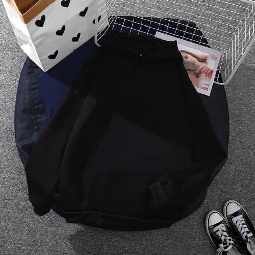 Casual Hoodies Sweatshirts Mens Solid Color Hoodies Sweatshirt Tops Long Sleeve Loose Hooded Sweatshirt Top With Pocket