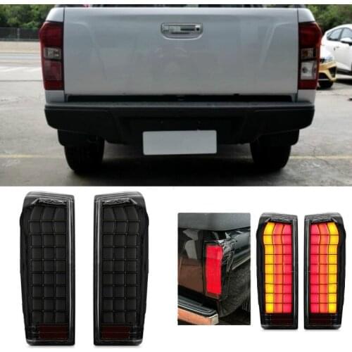 Right/Left Tail Light Rear Lamp LED For Isuzu DMax D-Max Ute 2012 2013 2014 2015 2016 2017 2018 2019 4300-5400K Auto Car Styling