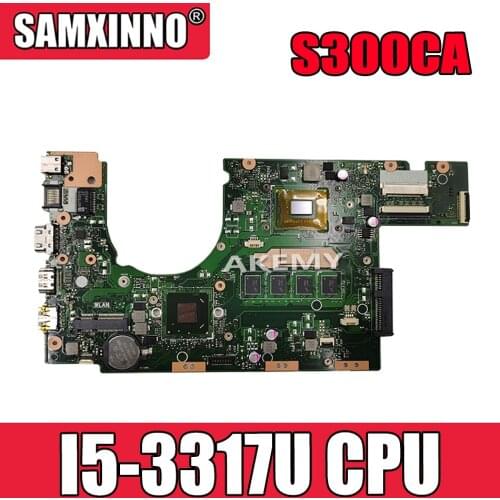 S300CA For Asus S300CA VivoBook S300CA Laptop motherboard S300CA mainboard I5-3317U REV2.0 4G RAM new motherboard