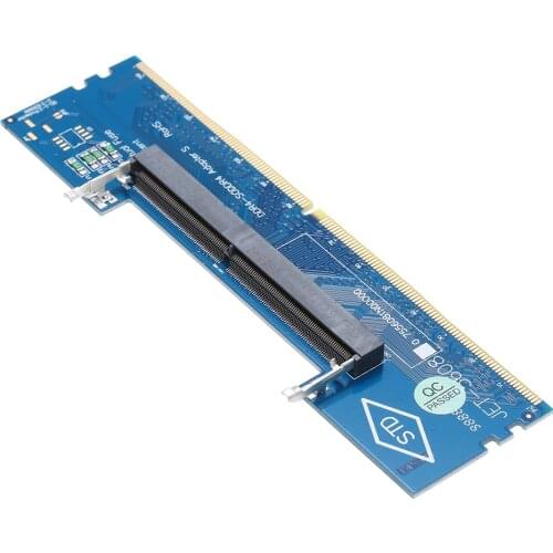 DDR4 Laptop SO-DIMM to Desktop Adapter Card Converter Memory RAM Connector Adapter Memory Tester