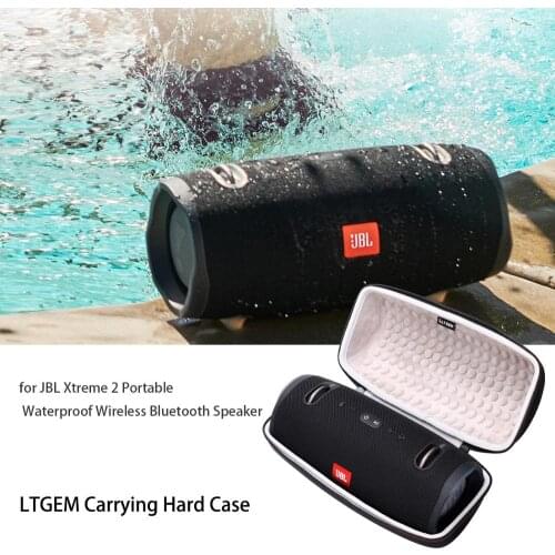 LTGEM EVA Hard Case for JBL Xtreme 2 Portable Waterproof Wireless Bluetooth Speaker - Travel Protective Carrying Storage Bag