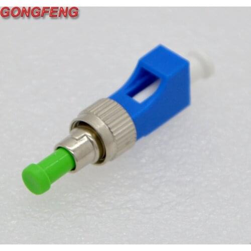 1pcs New Optical Fiber Adapter Connector Single-Mode Multimode LC/ Female-FC Male Fiber Flange Coupler Free Shipping