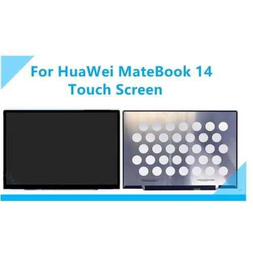 14" LCD For Huawei MateBook 14 KLV-W19 KLV-W29 KLVC-WFH9L KLVC-WFE9L 14 inch Display Screen Assembly Replacement 2160*1440