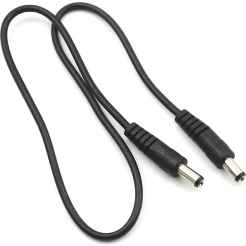 5m PVC DC Cable 5.5 X 2.1mm DC Power Connector Jack Adapter Male Extension Cable Plug