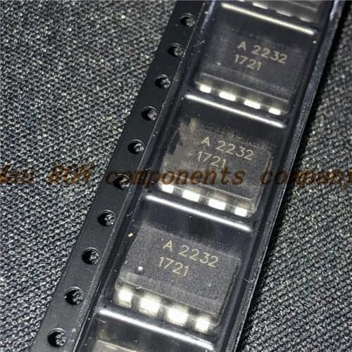 50PCS/LOT HCPL-2232 A2232 HCPL2232 SOP-8 Optocoupler Optocoupler Spot