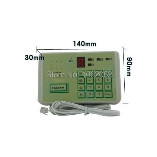 911 telephone line Auto dialer &connect any wired controller panel