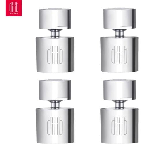 Youpin Diiib Kitchen Faucet Aerator Water Tap Nozzle Bubbler Water Saving Filter 360-Degree Double Function 2-Flow Splash-proof