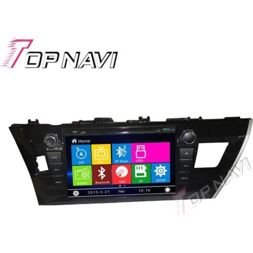 Topnavi 9" Car DVD GPS For Toyota Corolla 2013- (high version) Car Radio Multimedia Audio Stereo In Dash,Wince System