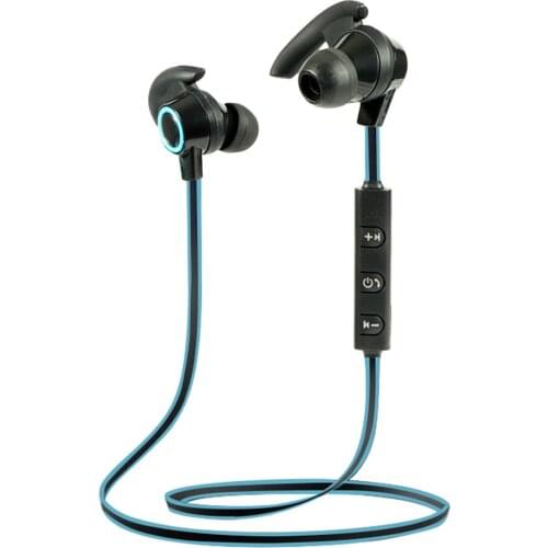 Wireless Headphones Bluetooth 4.2 + EDR Stereo Music Earphone Outdoor Sport Headsets With Microphone Line Control Rechargeable
