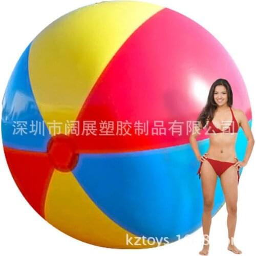 Summer Sea Girl Gift 100/130/150cm Tool Outdoor Playset for Kids Cosplay Games Inflatable Football Colorful Beach Team Balls