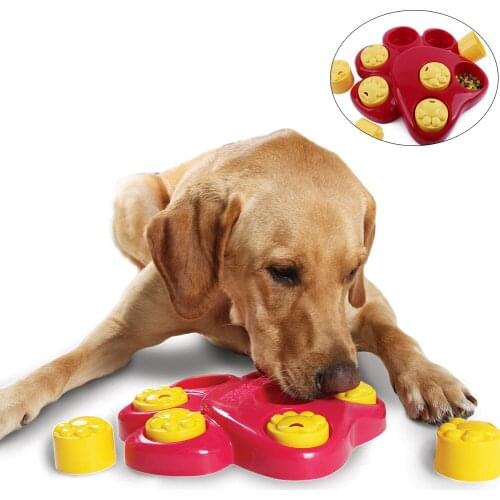 Leakage Toys Pet Dog Slow Down Eating Feeder Food Dispenser Interactive Puppy Feeding Bowl Training Fun Toy Cat Food Container