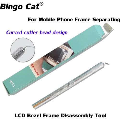 LCD Bezel Frame Disassembly Tool Separating Pry Knife for iPhone 12 mini 11 pro max X Xs Max Bracket Remove Repair Tool Set