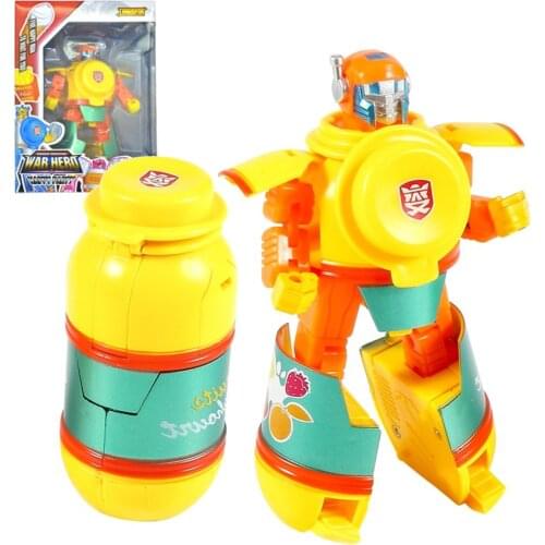 Transformation Model Robot Hamburger Transforming Kids Toy Toddler Robots Cool Toy For Boys Education Toys For Children