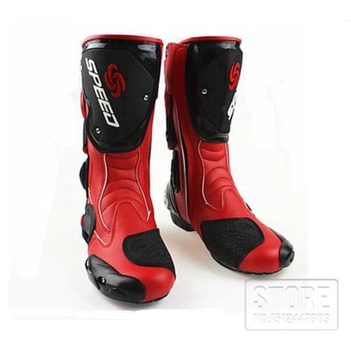 Motorcycle Protective Enduro Boots Gear shift Speed Coach Long Shoes Motorcycle Racing Boot motorcyclist Motorbots biker boots
