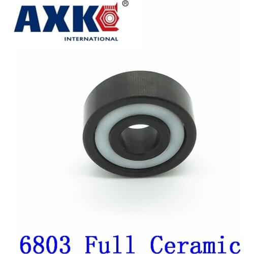 2019 Sale Rodamientos Axk 6803 Full Ceramic Bearing ( 1 Pc ) 17*26*5 Mm Si3n4 Material 6803ce All Silicon Nitride Ball Bearings