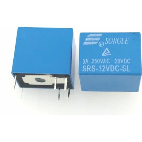 50PCS/lot Signal relay 4100 SRS-12VDC-SL 12V 3A 6PIN new and original Relays
