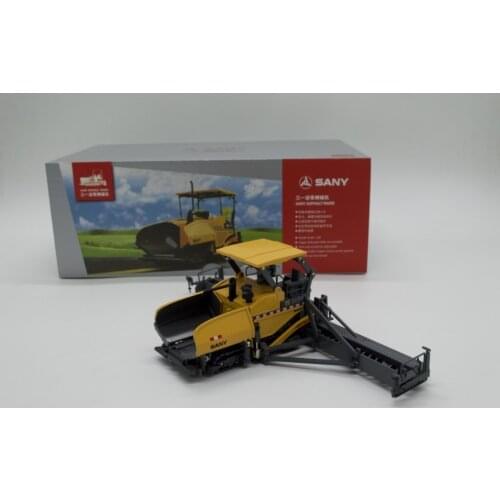 Alloy Toy Model Gift 1:50 Scale SANY Asphalt Paver Engineering Machinery Vehicles DieCast Toy Model for Collection Decoration