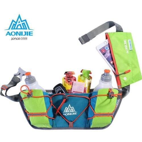 AONIJIE E888 Sport Running Belt Waist Bag Outdoor Hydration Belt for Men Women Running Marathon with 250ml Water Bottle