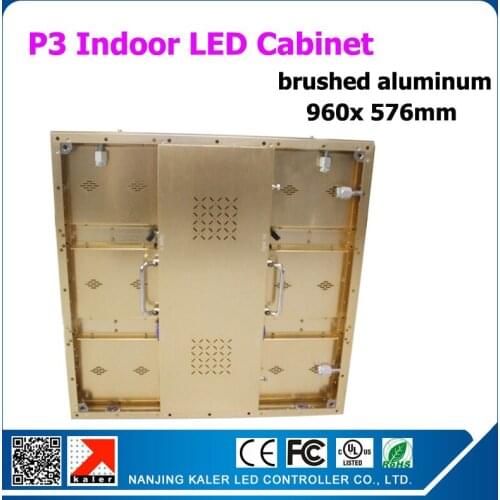 TEEHO 960x576mm P3 aluminum cabinet indoor rental led display screen cabinet also supply p5,p6,p8,p10 outdoor led display panel