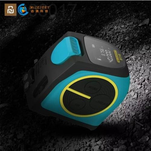 In Stock Mileseey DT10 Laser Tape Measure 2 in 1 Digital Laser Rangefinder with LCD Digital Display Magnetic Hook Laser Measure