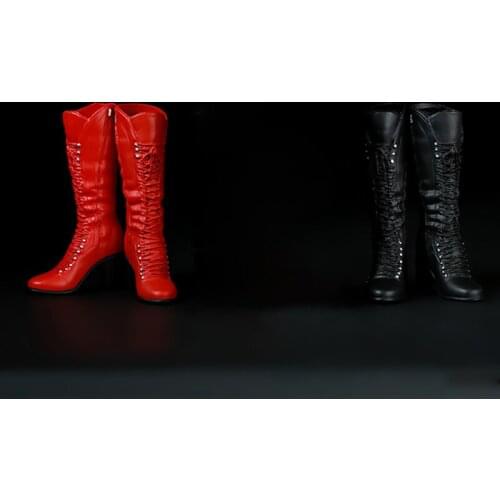 1/6 Soldier Exquisite WomenS Shoes Fashionable Long Boots 12 Inches Female Action Figure Accessories