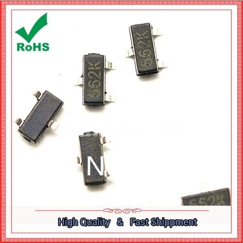 100pcs XC6206P332MR SOT XC6206P332 SOT23 XC6206 SMD(662K) 3.3V/0.5A Positive Fixed LDO Voltage new and original free shipping