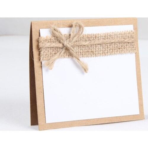 200pcs Vintage Guest Party Name Table Place Cards With Rustic Wedding Table Numbers Party Decoration ZA6576