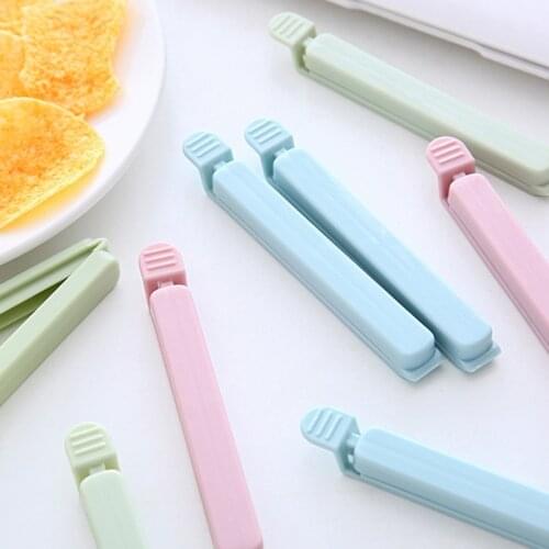 Food Seal Portable Food Snack Seal Sealing Bag Clips Colorful Eco-Friendly 5PCS Kitchen Gadgets Home Storage Organization Tools