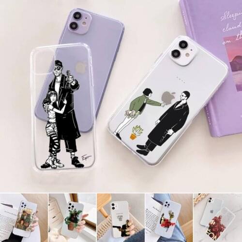 Killer Leon Phone Case For iphone 12 11 mini x xs xr pro max 8 7 6s 6 5 5s 5c se plus Transparent soft