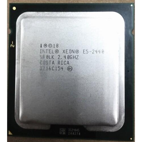 Intel Xeon CPU E5 2440 E5-2440 SR0LK cpu 2.4GHz 6-Core 15M LGA 1356 E5-2440 processor