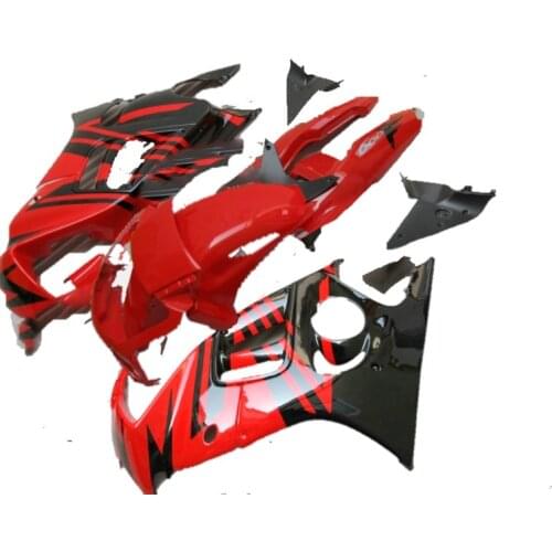 Red black Motorcycle Full Bodywork Fairing Set For H CBR600F3 CBR600F CBR600 CBR 600 F3 1997 - 1998 97 98 Injection Fairings