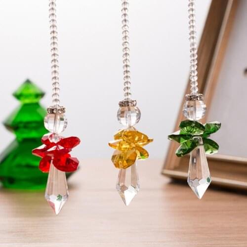 Creative Craft Angel Shape Rhinestone Pendant DIY Hanging Ornament Phone Decor Car Pendant Window Wind Bell Hanging Ornaments
