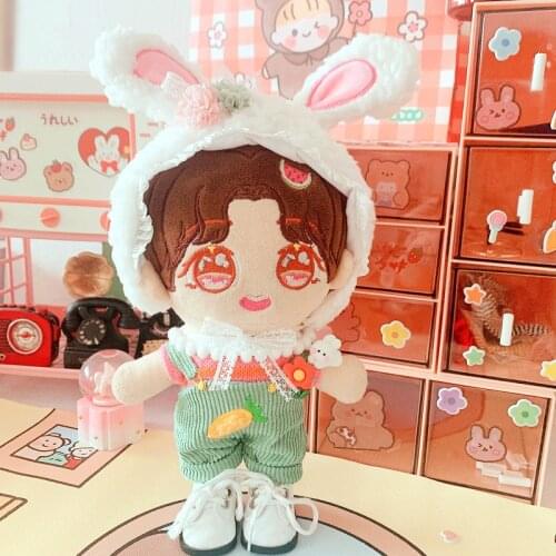 20cm movie Star idol Doll with DIY Clothes shoes pants Set Doll Clothes Childrens Christmas fans gifts for girl