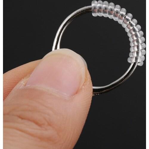 Ring Size Adjuster Transparent Shell Hard Guard Tightener Reducer Invisible Jewelry Parts Resizing Tools Elastic 2020 Hot