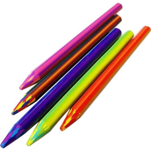 5.6mmX90mm Magic Rainbow Pencil Lead Art Sketch Drawing Color Lead School Office Supplies K92F
