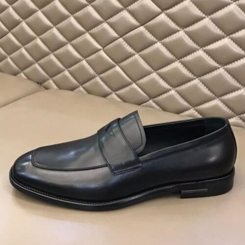 High Quality Autumn Summer Style Mens Loafers for Wedding Party Dance Genuine Leather Slip on Mens Dress Shoes Casual Business