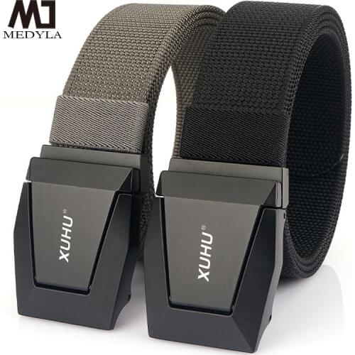 MEDYLA Men High Quality Genuine Leather Belt Luxury Designer Belts Men Cowskin Fashion Strap Male Jeans For Man Cowboy Belt