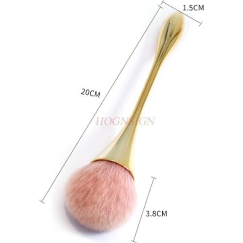 New Pink Dust Brush Blush Brush Nail Makeup Brush Cleaning Brush Nail Tools Nail Supplies Sale