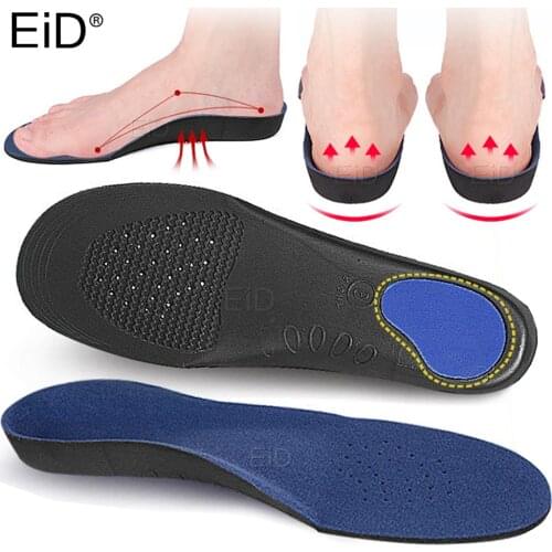 EiD High Quality Flat Foot Eva Orthopedic Insoles For Shoes Soles Insert Arch Support Corrector Men Women Shoe Pad Sports Insole